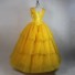 2017 New Movie Beauty And The Beast Belle Princess Dress Cosplay Costume