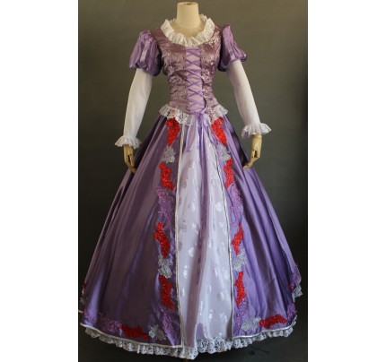 Tangled Princess Rapunzel Cosplay Costume