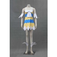 Fairy Tail Wendy Marvell Tiered Dress Cosplay Costume