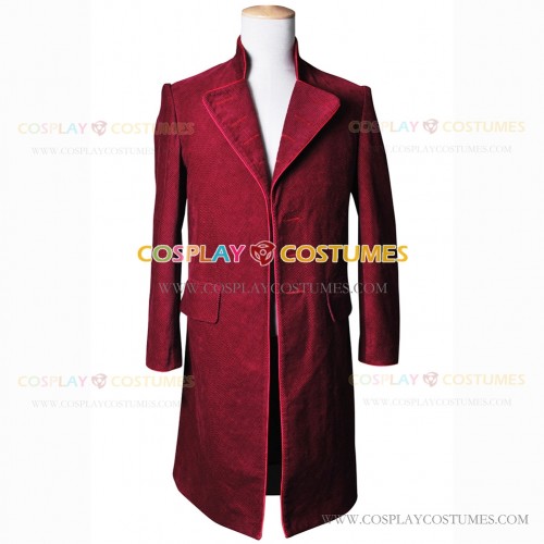 Willy Wonka Costume for Charlie and the Chocolate Factory Cosplay Red Coat