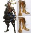 Overwatch OW Hanzo Shimada Golden Shoes Cosplay Boots