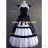 Antique Victorian Fairytale Gown Fancy Dress Stage Dress Black