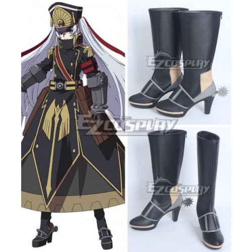 Re: Creators Military Uniform Princess Black Shoes Cosplay Boots