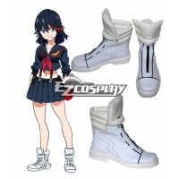 KILL la KILL Ryuko Matoi White Cospaly Shoes