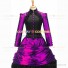 Gothic Victorian Marie Antoinette Theater Layered Evening Gown Rose Dress