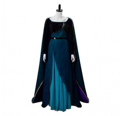 Frozen 2 Queen Anna Coronation Cosplay Costume