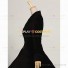 Renaissance Style Steampunk Coat Dress Ball Gown Black