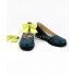 Sword Art Online Asada Shino Idol Green Yellow Cosplay Shoes