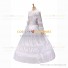 Gothic Lolita Victorian Rococo Stage Long Luxury White Dress Ball Gown