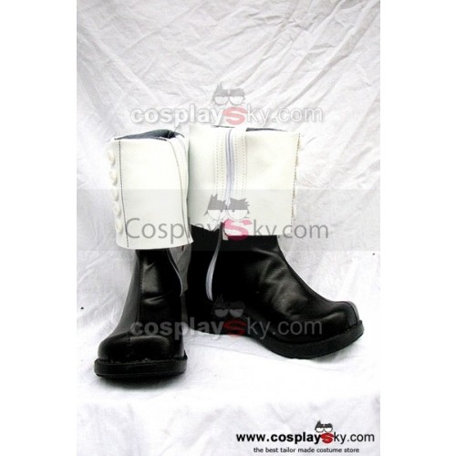 Soul Eater Crona Cosplay Boots Black and White