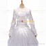 Gothic Lolita Victorian Rococo Stage Long Luxury White Dress Ball Gown