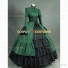 Gothic Steampunk Medieval Fantasy Theatrical Premium Quality Costume Dress Olive Green