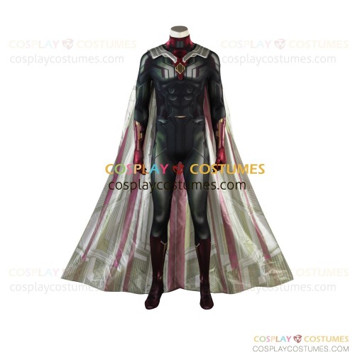 Vision Costume for The Avengers Cosplay