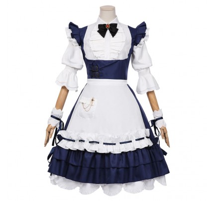 Final Fantasy XIV Lalafell Maid Cosplay Costume