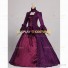 Deluxe Victorian Style Faire Queen Floral Gown Dress Purple