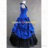 Victorian Southern Belle Little Women Ball Gown Prom Dress Blue