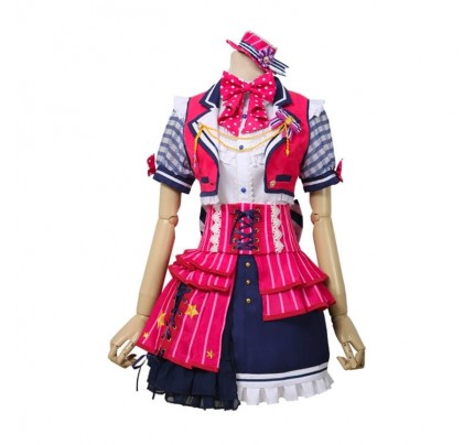 BanG Dream PoppinParty Cheerful Star Cosplay Costume