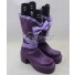 Love Live Valentine's Day Maid Nozomi Tojo Purple Cosplay Boots