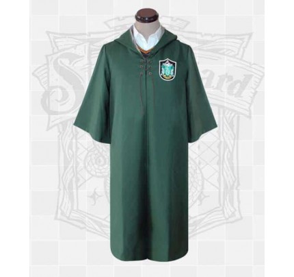 Harry Potter Slytherin Quidditch Uniform Cosplay Costume