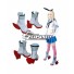 Kantai Collection KanColle Anime Destroyer Shimakaze White Cosplay Shoes