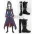 Re: Life In A Different World From Zero Crusch Karsten Black Shoes Cosplay Boots