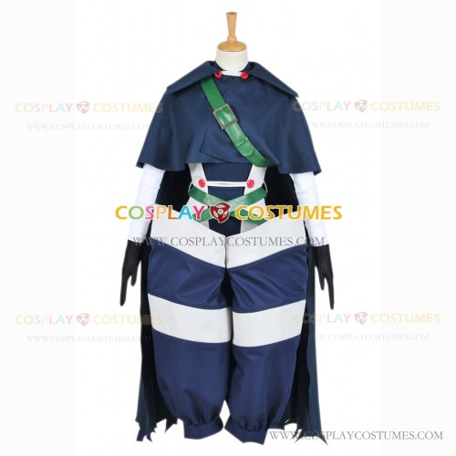 Mystogan Costume for Fairy Tail Cosplay Uniform Full Set