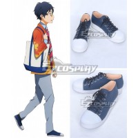 Your Lie in April Kousei Arima Blue Cosplay Shoes