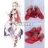 Tales of Zestiria the X Lailah Red Shoes Cosplay Boots