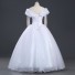 Deluxe Cinderella White Dress Cosplay