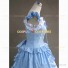 Antique Victorian Fairytale Gown Fancy Dress Stage Dress Baby Blue