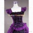 Antique Victorian Fairytale Gown Fancy Dress Stage Dress Purple