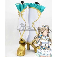 Love Live! Minami Kotori White Shoes Cosplay Boots