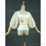 Victorian Style Equestrian Feminine Balloon Sleeve Blouse White