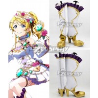 Love Live! Eli Ayase Ellie White Shoes Cosplay Boots