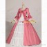 Herrlich Victorian Fancy Prom Stage Wedding Formal Dress Pink