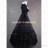 Elegant Gothic Lolita Black Maid Dress Antique Witch Fancy Dress