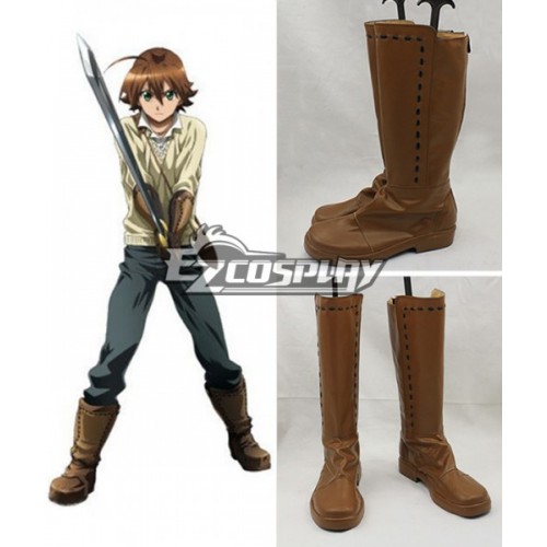 Akame Ga Kill! Night Raid Tatsumi Cosplay Boots