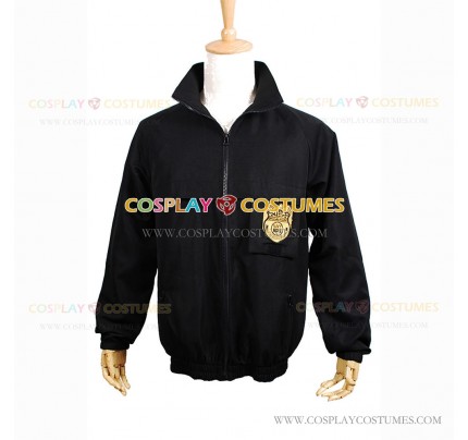 Leroy Jethro Gibbs Costume for NCIS Cosplay Black Jacket
