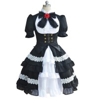 Date A Live Kurumi Tokisaki 5 Years Ago Cosplay Costume