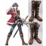 The Legend of Heroes: Sen No kiseki Rean Schwarzer Cosplay Boots