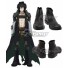 Rokka Braves of the Six Flowers Rokka no Yusha Goldov Auora Gorudofu Auora Black Cosplay Shoes