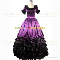 Gothic Lolita Dress Colonial Theater Costume Punk Reenactment Clothing