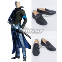 DmC Devil May Cry 5 Vergil Black Cosplay Shoes