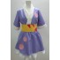 K ON Mio Akiyama Purple Kimono Cosplay Costume