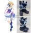 Love Live Valentine's Day Maid Ellie Eli Ayase Blue Cosplay Boots