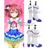 Lovelive! Sunshine!! Aqours Ruby Kurosawa Jumping Heart White Shoes Cosplay Boots