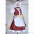 Lollipop Chainsaw Cosplay Cheerleader Juliet Costume Maid Skirt