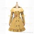 Classic Victorian Gothic Cape Coat Reenactment Yellow Dress