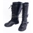 Kingdom Hearts III Riku Black Shoes Cosplay Boots