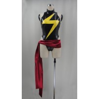 Marvel Avengers Alliance Ms Marvel Jump Cosplay Costume